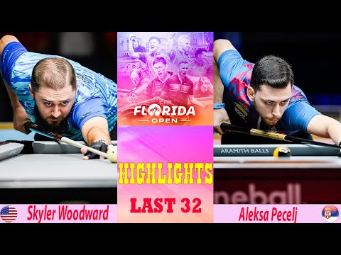 LAST 32 | Skyler Woodward vs Aleksa Pecelj | Florida Open Pool Championship