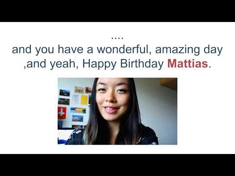 How to pronounce Mathias (Matthew, Mattias) and Examples with Native Speakers.