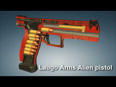 Laugo Arms Alien pistol. How it works | 3dGun
