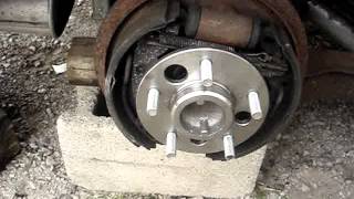 Buick Rear Hub Replacement