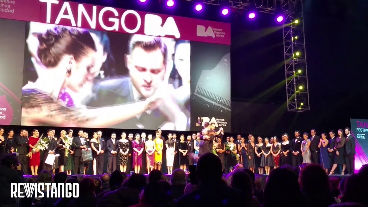 Agustina Piaggio & Maxim Gerasimov, Final en el Luna Park, Campeones Mundiales de Tango Pista 2019