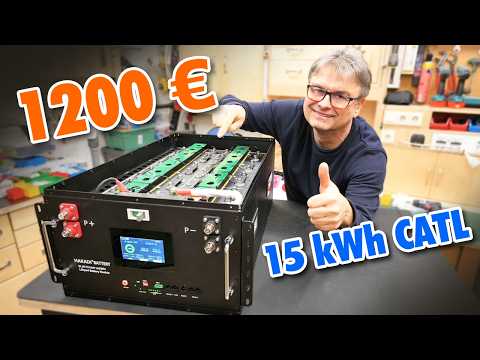 15 kWh CATL battery for ONLY €1200 - DIY PV storage at a bargain price! 😳
