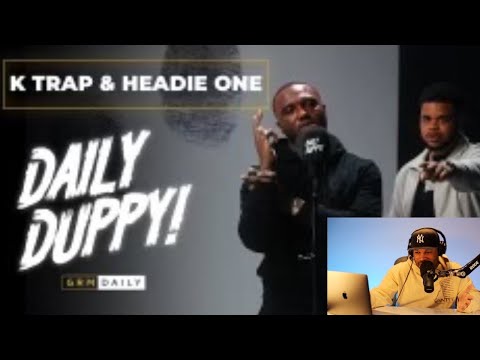 AMERICAN REACTS TO | K-Trap & Headie One - Daily Duppy | GRM Daily