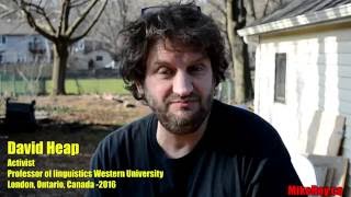 Get To Know An Activist: David Heap *The Indignants* video