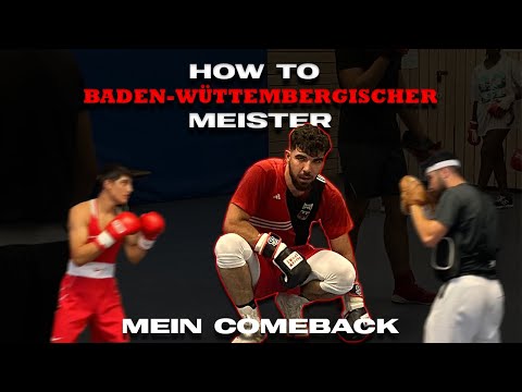 Baden-Württembergische Meisterschaft 2.0 😍👑 | Mein Comeback 🥊