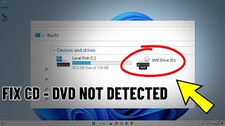 Fix CD-ROM / DVD Drive is Missing in Windows 11 / 10 / 8/7 | How To Solve cd dvd drive Not Showing 💿