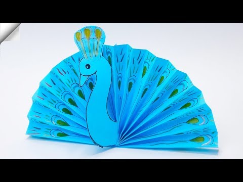 DIY paper crafts Paper toy Peacock