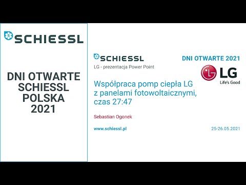 Dni otwarte 2021, Współpraca pomp ciepła LG z panelami fotowoltaicznymi - zdjęcie