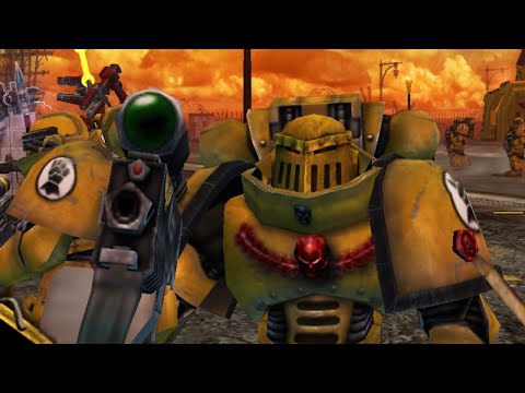 Unification Mod | Imperial Fists & Salamanders vs Eldar & Harlequins - WH40K: Dawn of War: Soulstorm