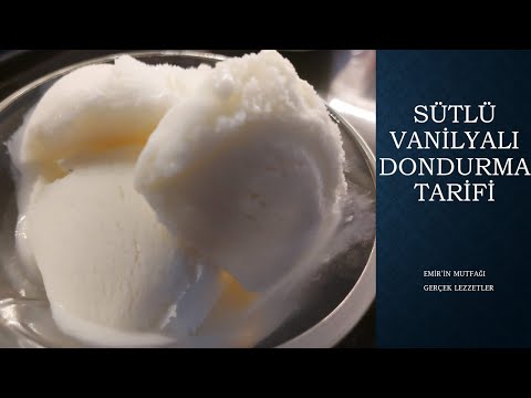 , title : 'Sütlü Vanilyalı Dondurma Tarifi / Milk Vanilla İcecream Recipe /Gerçek Saleple Sütlü Dondurma Tarifi'