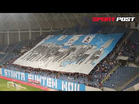 Coregrafie Peluza SUD Craiova "Știința suntem noi" la derby-ul orașului cu CSU | 07.08.2022