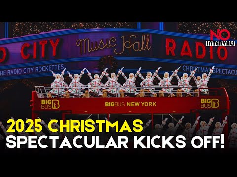 Radio City Rockettes Kick Off 2025 Christmas Spectacular In NYC | No Intervals