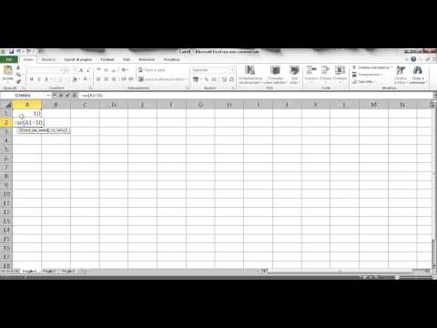 Microsoft Excel 2010 Italiano - Aggiunta della funzione SE per il confronto di celle