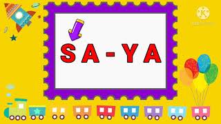Download lagu BELAJAR MEMBACA DUA SUKU KATA UNTUK ANAK PAUD BALITA TK PRESCHOOL | BELAJAR ONLINE GRATIS mp3 Download lagu BELAJAR MEMBACA DUA SUKU KATA UNTUK ANAK PAUD BALITA TK PRESCHOOL | BELAJAR ONLINE GRATIS mp3