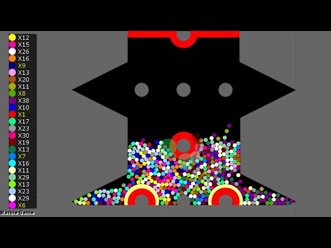 Survival Proliferation 34 - Marble Race in Algodoo