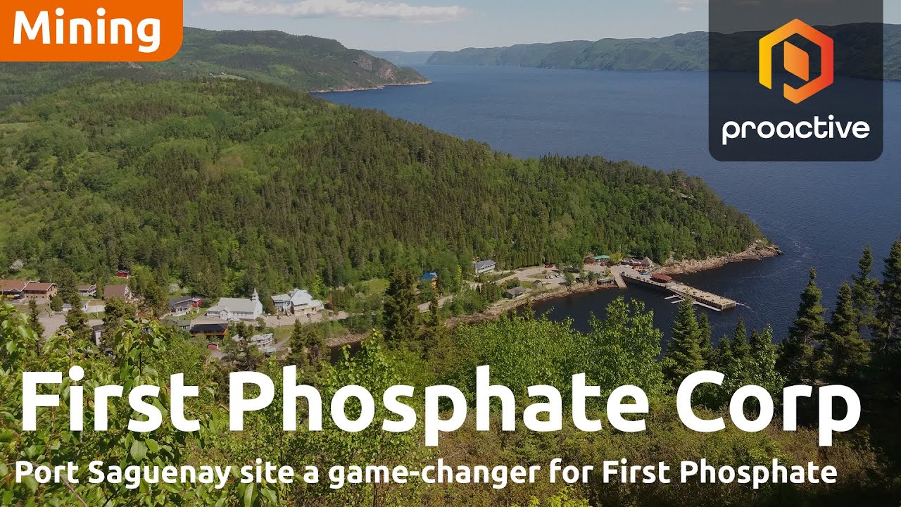 First Phosphate secures Port of Saguenay land to build Phosphoric Acid plant with global access 