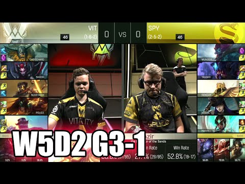Vitality vs Splyce | Game 1 S6 EU LCS Summer 2016 Week 5 Day 2 | VIT vs SPY G1 W5D2 1080p
