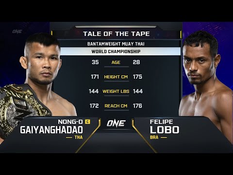 Nong-O Gaiyanghadao vs Felipe Lobo full fight