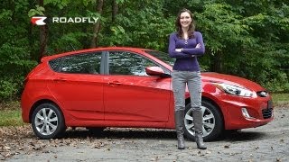 Hyundai Accent 2012 Test Drive & Car Review by RoadflyTV with Elizabeth Kreft