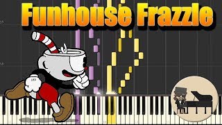 🎵 Cuphead - Funhouse Frazzle - Kris Maddigan [Piano Tutorial] (Synthesia) HD Cover