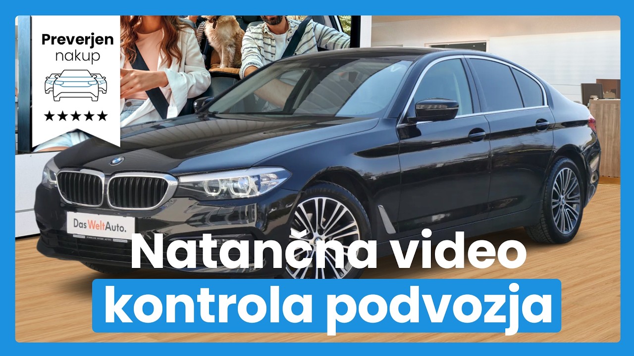 BMW serija 5 520d Sport Line Avt. - SLOVENSKO VOZILO
