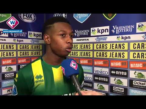 Reactie Shaquille Pinas na ADO Den Haag - VVV-Venlo