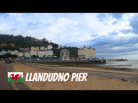 🏴󠁧󠁢󠁷󠁬󠁳󠁿Why you should visit LLandudno Pier | Wales Virtual Walk
