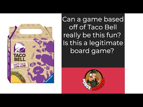 The Purge: # 4420 Taco Bell Party Pack Card Game: The restaurant chain now is trying to dominate the board game world 