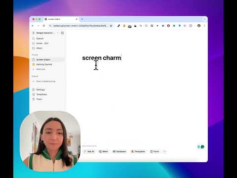 Screen Charm video preview