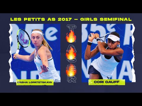 TEASER | 2017 Girls Semifinal | Dasha Lopatetskaya vs. Cori Gauff 🔥