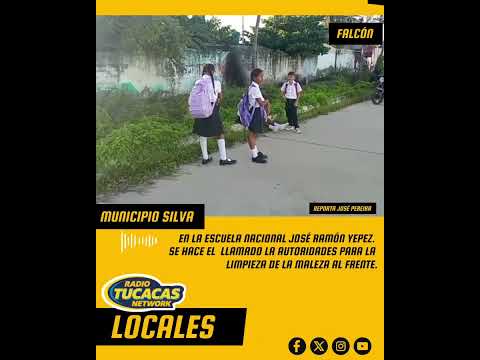 reporta José Pereira desde boca de Aroa municipio Silva Edo falcón