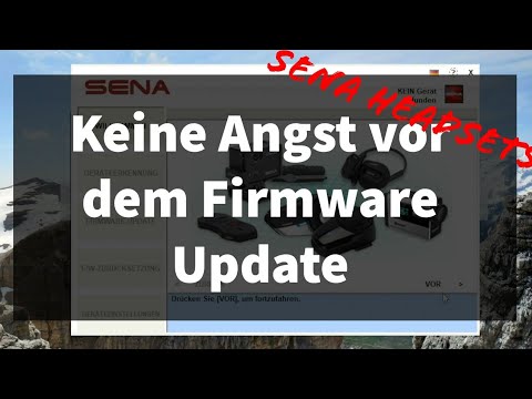 Keine Angst vor dem Firmware Update eures Sena Headsets - DerEchteDaniel - Das ü30 Motorrad VLOG#107