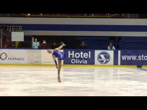 7. Nadzeya NOVIK (BLR) - Junior Ladies SP - ISU WDT 2015