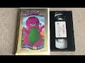 Opening And Closing To Sing And Dance With Barney 1998 VHS