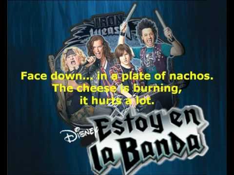 Iron Weasel: Face down in a Plate of Nachos (Letra)