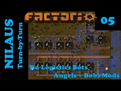 Lets Play Factorio S6E05 - Red and Green Science