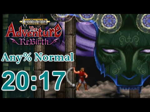 (Current World Record) Castlevania: The Adventure ReBirth Any% Normal Speedrun 20:17