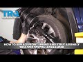 how to replace front spring and strut assembly 2014 2019 toyota highlander