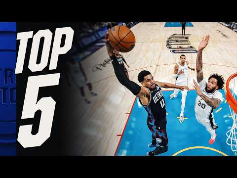 Top 5 Plays🔥Tobias Harris rolls back the clock with a monstrous dunk to claim the top spot.