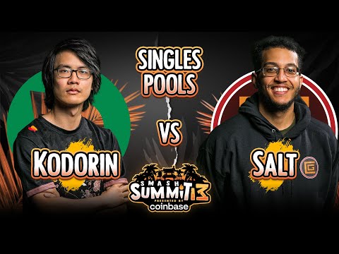 KoDoRiN vs Salt - Singles Pools: Group C - Smash Summit 13 | Marth vs Captain Falcon