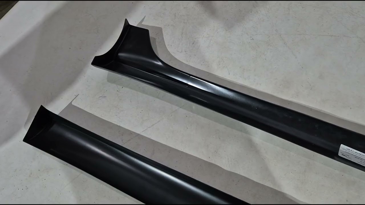 Боковые пороги DPT V-1 (грунтованные под покраску) Video 1