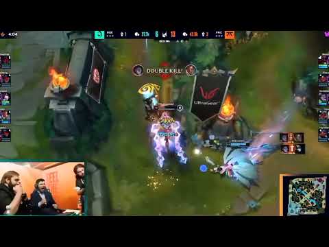 FNC Humanoid 1v3 outplay | LEC semi-final 2022