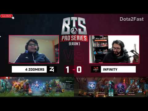 INFINITY vs 4 ZOOMERS [GAME 2] BO2  "Comeback"  BTS Pro Series 3: Americas 2020 DOTA 2