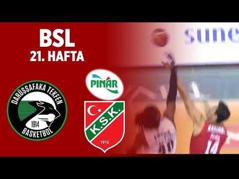 Darüşşafaka Tekfen-Pınar Karşıyaka Özet
