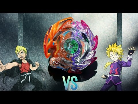 Blaze Ragnaruk .4c.Fl Vs. Tornado Wyvern .4g.At - Burst BeyBattle