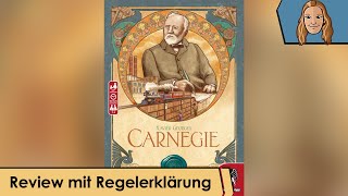 Carnegie – Brettspiel – Review und Regelerklärung