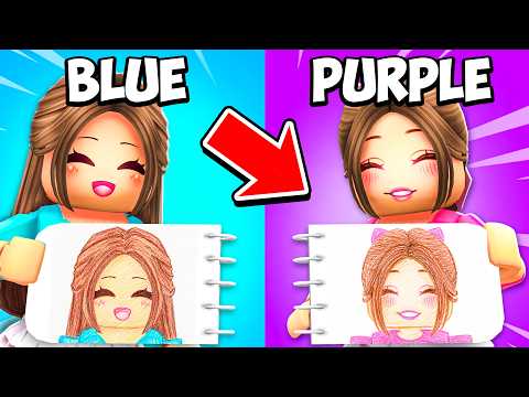 Roblox ONE COLOR Drawing CHALLENGE