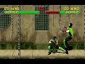 Mortal Kombat II Moves Reptile Slide