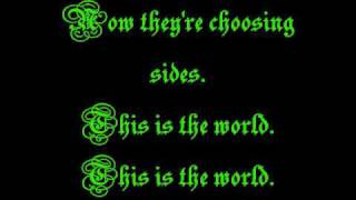 Scary Kids Scaring Kids- The World As We Know It Lyrics