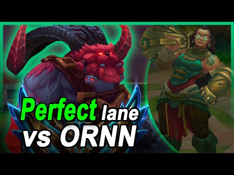 The perfect lane against Ornn.
